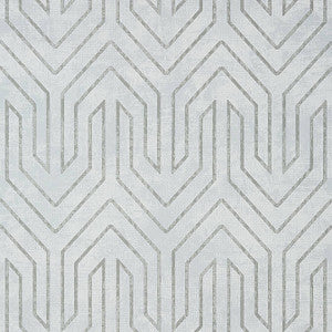 Colburn Chevron Spa Blue AT9612 by Anna French Wallpaper