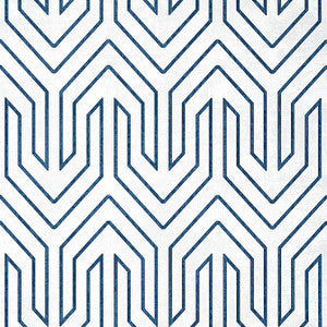 Colburn Chevron Navy AT9614 by Anna French Wallpaper
