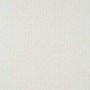Pyramid Metallic Silver on Flax AT9692 by Anna French Wallpaper