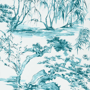 Kyoto Robin's Egg AT9827 by Anna French Wallpaper