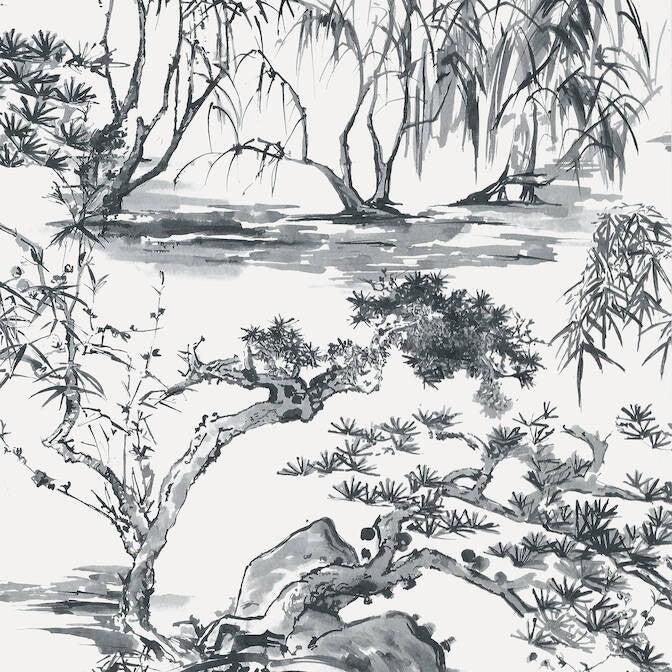 Kyoto Black AT9829 by Anna French Wallpaper Anna French Wallpaper Kyoto Black AT9829Wallpaper Nara Wallpaper UNITED STATES </p><p>Repeat: V: 36 27 - Fabric Carolina -
