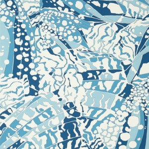 Puccini Navy AT9859 by Anna French Wallpaper