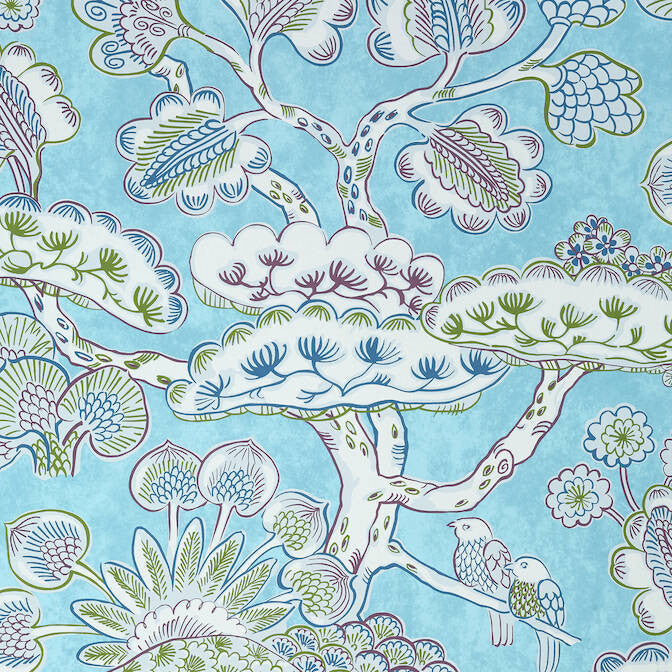 Tree House Robin's Egg AT9863 by Anna French Wallpaper Anna French Wallpaper Tree House Robin's Egg AT9863Wallpaper Nara Wallpaper UNITED STATES </p><p>Repeat: V: 36 27 - Fabric Carolina -