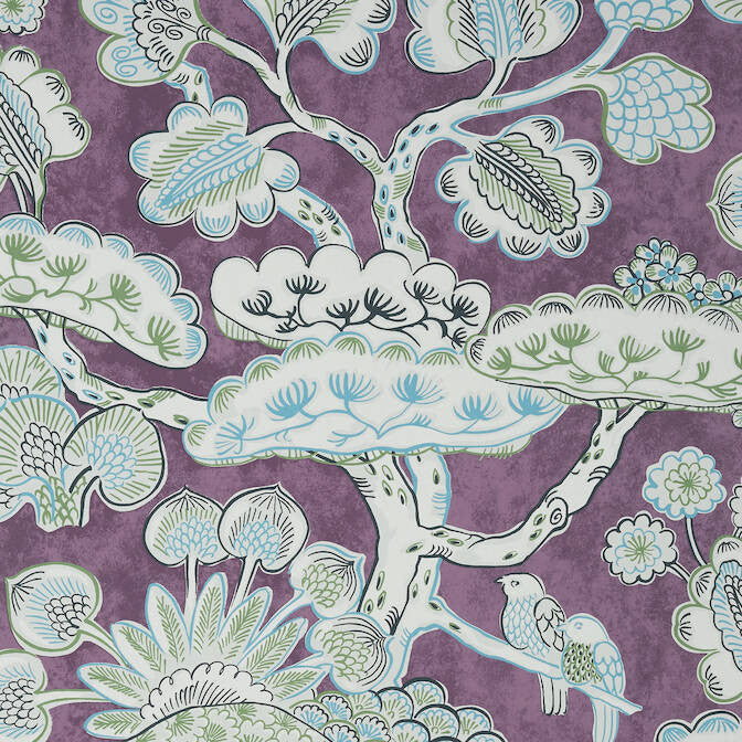 Tree House Eggplant AT9865 by Anna French Wallpaper Anna French Wallpaper Tree House Eggplant AT9865Wallpaper Nara Wallpaper UNITED STATES </p><p>Repeat: V: 36 27 - Fabric Carolina -