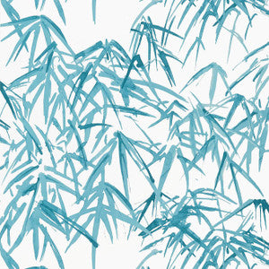 Kyoto Leaves Robin's Egg AT9868 by Anna French Wallpaper