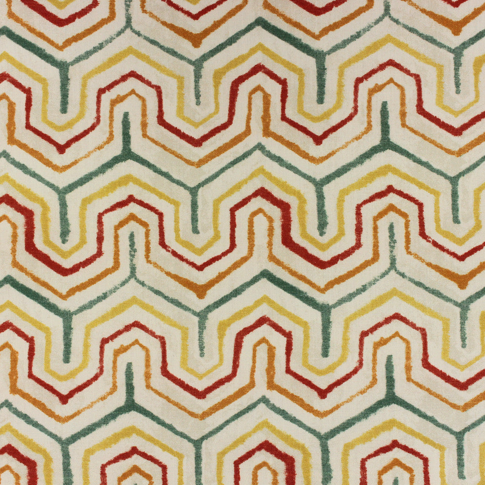 Athens Fiesta by Richloom Fabric See sample 100% COTTON USA or Imported 3K </p><p>Repeat: V13.5" x H13.5" 56" - Fabric Carolina -