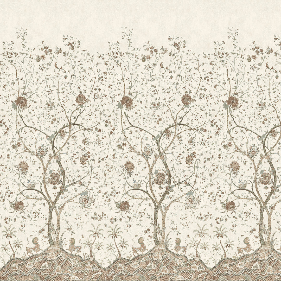 LA BOURDONNAIS MURAL - Brown By Anna French Wallpaper