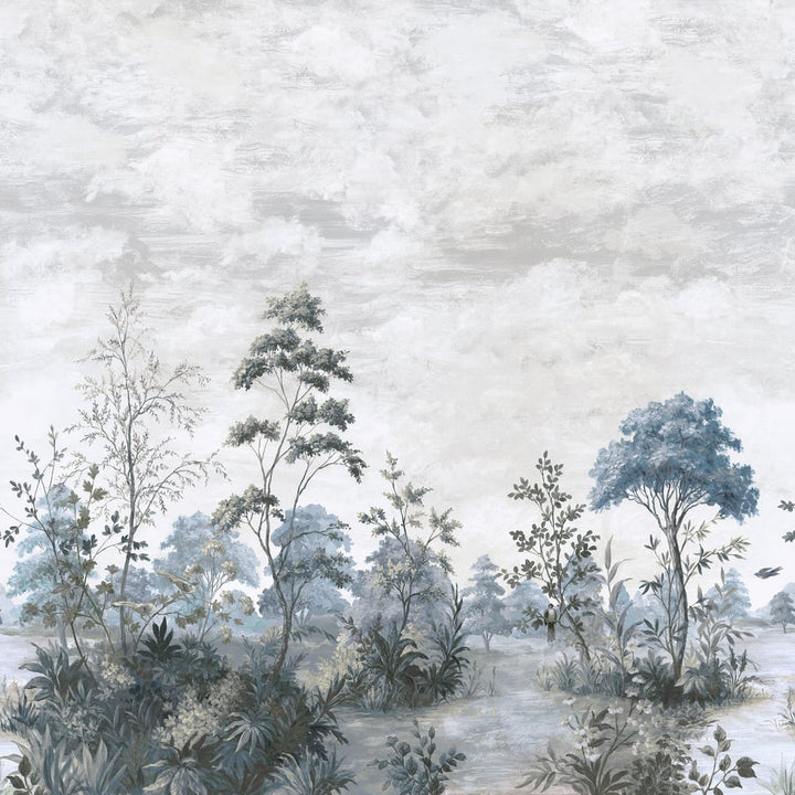 Cumbria Mural Spa Blue on Pearl ATM16152 by Thibaut Wallpaper Thibaut Wallpaper Cumbria Mural Spa Blue on Pearl ATM16152Wallpaper SOLEIL TEXTURES Non Woven 2 Panel Mural Set U.S.A </p><p>Repeat: H: , V: 108 in  (274.32 cm) - Fabric Carolina -