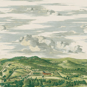 Whitcombe Park Mural Natural ATM57888 by Anna French Wallpaper