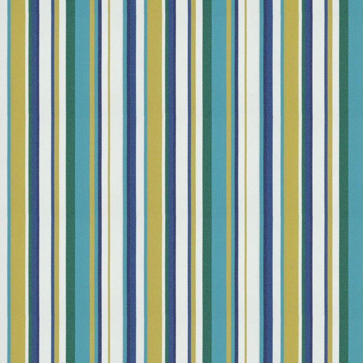 Astern # 601 Teal by Maxwell Fabric Home & Garden-Act Viii 100% SOLUTION DYED POLYOLEFIN INDIA H-10.98" 55.9" - Fabric Carolina -