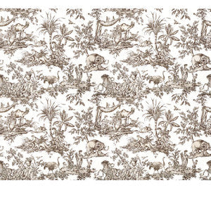 Antilles Toile Brown ATWW15169 by Anna French Wallpaper