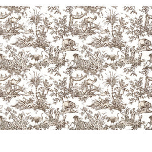 Antilles Toile Brown ATWW15169 by Anna French Wallpaper