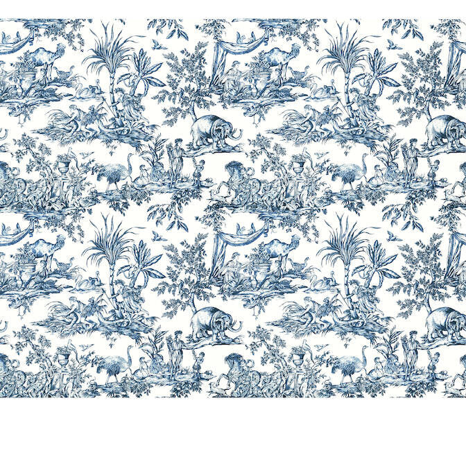 Antilles Toile Navy ATWW15171 by Anna French Wallpaper Anna French Wallpaper Antilles Toile Navy ATWW15171Wallpaper Antilles Non Woven Wallpaper UNITED STATES </p><p>Repeat: V: 45 54 - Fabric Carolina -