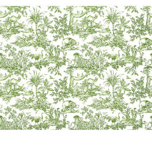 Antilles Toile Green ATWW15172 by Anna French Wallpaper