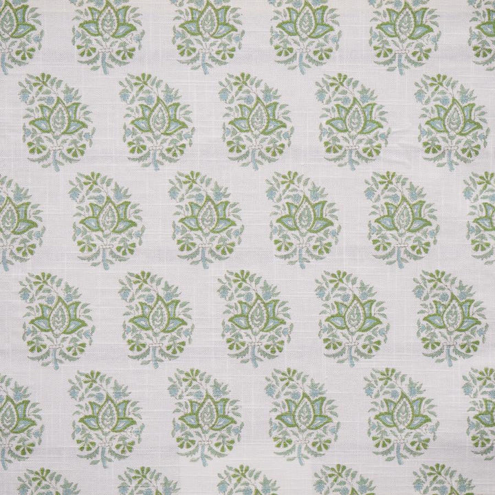 Arjan # 322 Pond by Maxwell Designer Fabric Color Theory-Vol.Viii Rosemary 100% COTTON SPAIN V-6.5" H-3" 55" - Swanky Fabrics -