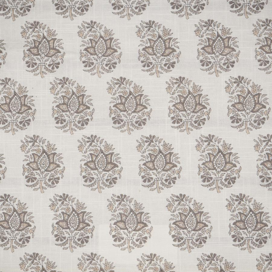 Arjan # 633 Lynx by Maxwell Designer Fabric Color Theory-Vol.Viii Tigerseye 100% COTTON SPAIN V-6.5" H-3" 55" - Swanky Fabrics -