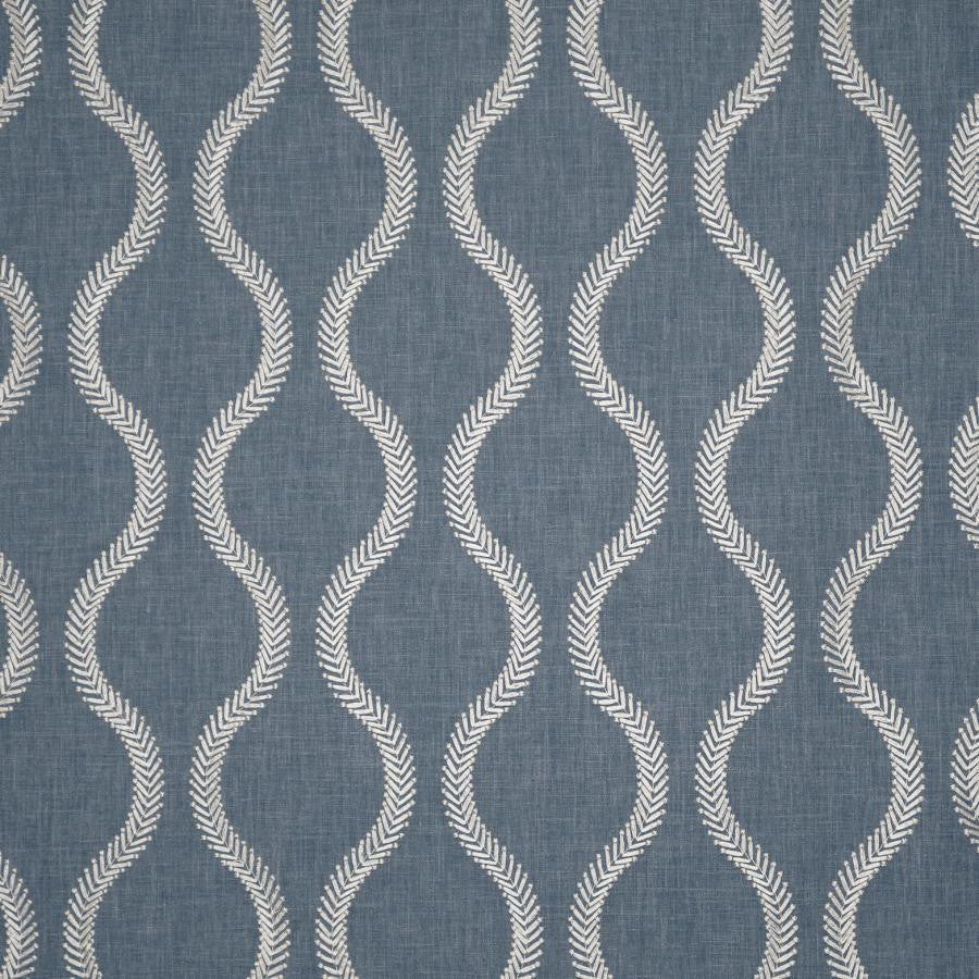 Adorn # 107 Baltic by Maxwell Designer Fabric Color Theory-Vol. Ix Pacific BASE: 62% POLYESTER
48% COTTON EMB: 100% RAYON INDIA V-4.5" H-3.8" 55" - Swanky Fabrics -