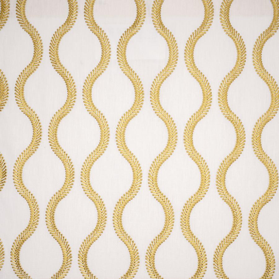 Adorn # 622 Gold by Maxwell Fabric Color Theory-Vol.Viii Tigerseye BASE: 62% POLYESTER
48% COTTON EMB: 100% RAYON INDIA V-4.5" H-3.8" 55" - Fabric Carolina -