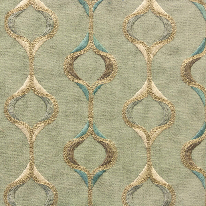 Aubree 4 Seacrest by Stout Fabric Color My Window Seaglass/Glacier 60% Cotton 40% Polyester Polyester Embroidery INDIA FLAME RETARDANT-CA BULLETIN 117-SECTION E FLAME RETARDANT-U.F.A.C. CLASS 1 (OR A) WYZENBEEK 30 000 DOUBLE RUB WEAR TEST (HEAVY DUTY) Horizontal: 4.25 and Vertical: 3.125 51 in - Fabric Carolina -