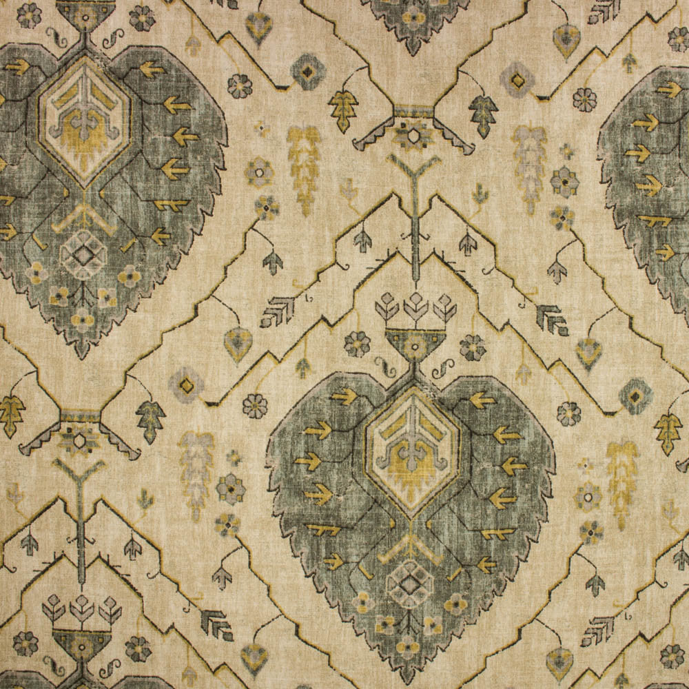 Aubusson Sahara by Richloom Fabric See sample 55% LINEN 45% RAYON USA or Imported 12K </p><p>Repeat: V27" x H13.5" 56" - Fabric Carolina -