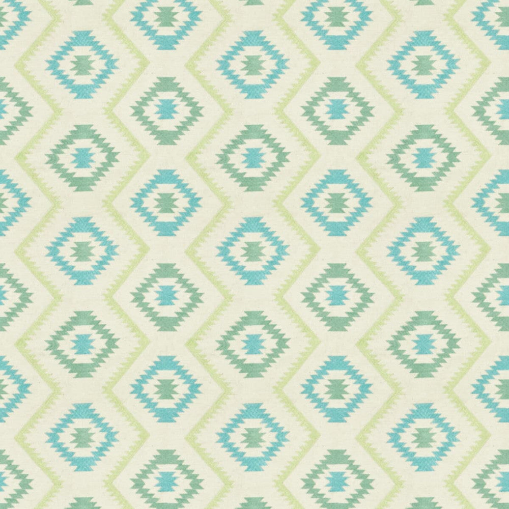 Auckland 3 Seaglass by Stout Fabric RAINBOW LIBRARY SPA/TEAL 38%SVI 31%POL 31%LIN %VEMB CHINA CATB 117-2013 FLAME RETARDANT-U.F.A.C. CLASS 1 Horizontal: 10.875 and Vertical: 11.875 54 in - Fabric Carolina -