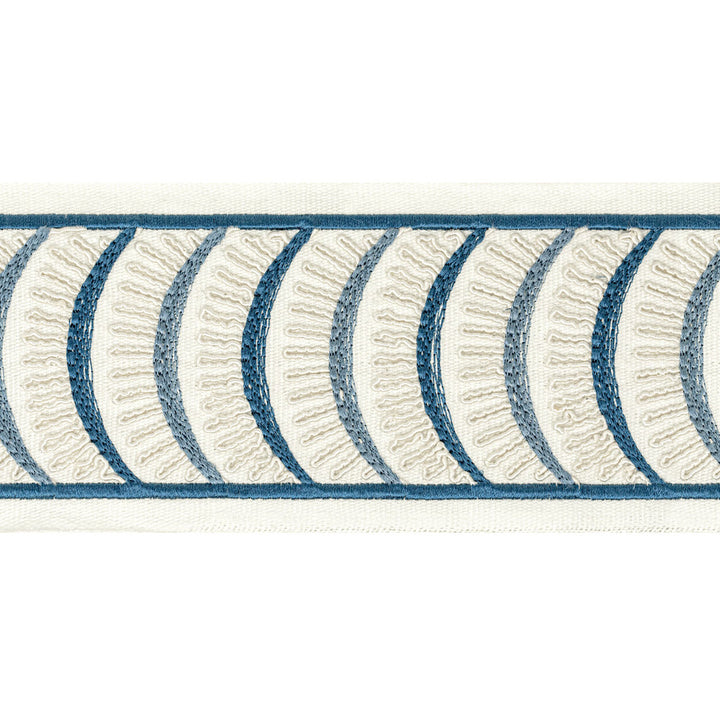 Aura Tape 1 Denim by Stout Trim STITCHED UP TRIM 100%COT %BEMB INDIA CATB 117-2013 WYZENBEEK 6 000 DOUBLE RUB WEAR TEST (LIGHT DUTY) Horizontal: 4.000 and Vertical: 1.875 4 in - Fabric Carolina -