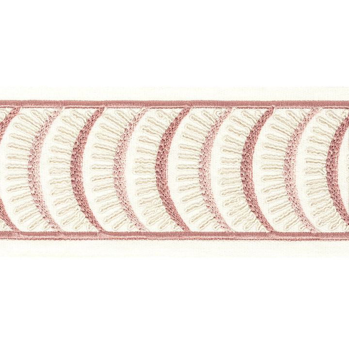 Aura Tape 3 Tearose by Stout Trim STITCHED UP TRIM 100%COT %BEMB INDIA CATB 117-2013 WYZENBEEK 6 000 DOUBLE RUB WEAR TEST (LIGHT DUTY) Horizontal: 4.000 and Vertical: 1.875 4 in - Fabric Carolina -