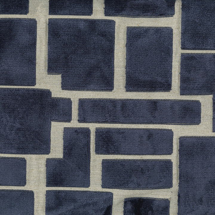 Radiate 308 Navy by ABBEYSHEA Fabric 21% Polyester, 10% Linen, 69% Rayon China 130,000 Double Rubs (Wyzenbeek) </p><p>Repeat: Horizontal: 8.27" (21 cm) Up the Roll and Vertical: 13.78" (35 cm) Across the Roll 56" (142 cm) - Fabric Carolina -