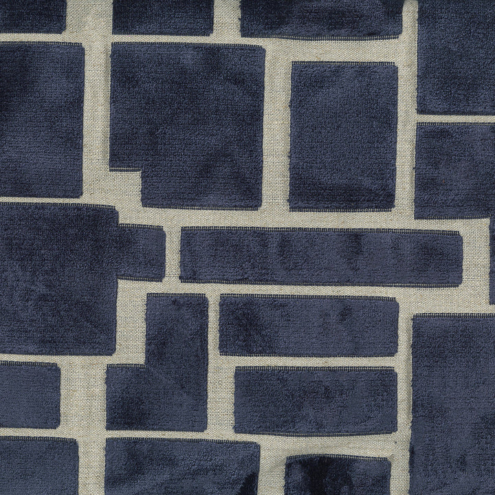 Radiate 308 Navy by ABBEYSHEA Designer Fabric N/A 100% Polyester China </p><p>Repeat: Horizontal: 5.9" (15.0 cm) Across the Roll and Vertical: 37.8" (96.0 cm) Up the Roll 59" (149 cm) - Swanky Fabrics -