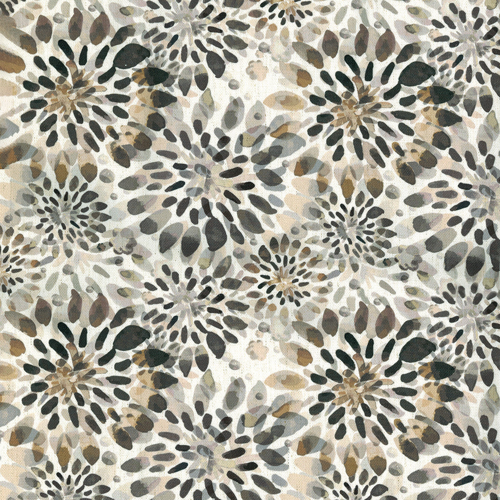 Aureole 64 Tundra by ABBEYSHEA Fabric 92% Polyester
8% Linen CN 30,000 Double Rubs (Wyzenbeek) </p><p>Repeat: Horizontal: 9.8 in. (24.9 cm) up the roll and Vertical: 9.8 in. (24.9 cm) across the roll 57 in. (145 cm) - Fabric Carolina -