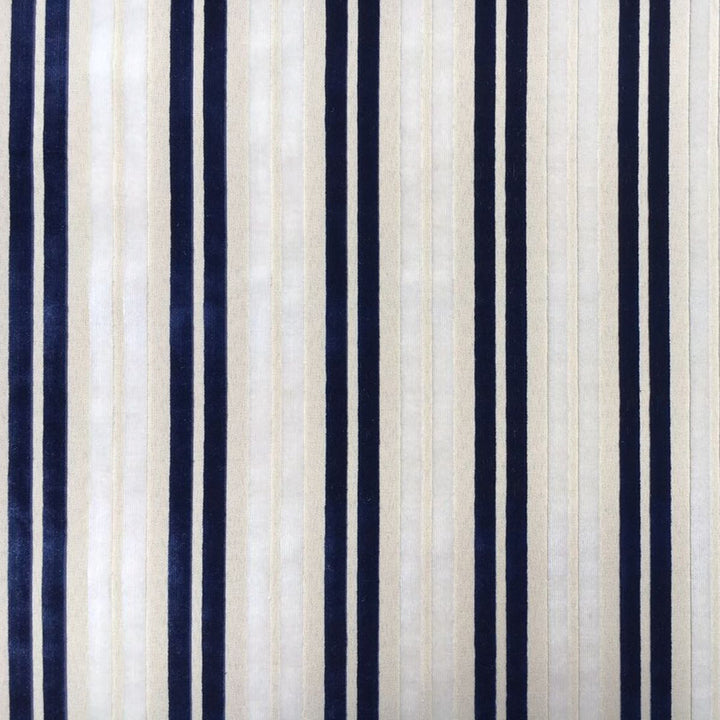 Aurora Navy/White by Europatex Fabric Aurora 100% Polyester China 20,000 Double Rubs Horizontal: 2.6" and Vertical: N/A 56" - Fabric Carolina -