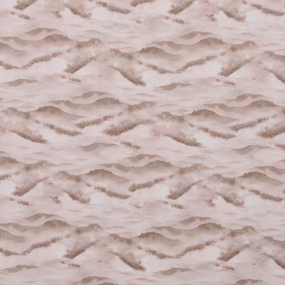 Autumn 1 Rosewood by Marcus William Designer Fabric KAI/MARCUS WILLIAM HEATHLAND 45%POL 30%SVI 17%COT 8%LRX INDIA Horizontal: 27.500 and Vertical: 33.000 55 in - Swanky Fabrics -