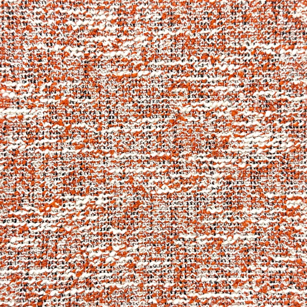 Albany # 505 Flame by Maxwell Designer Fabric Performance Textures Iii 56% COTTON
44% POLYESTER CHINA 55" - Swanky Fabrics -