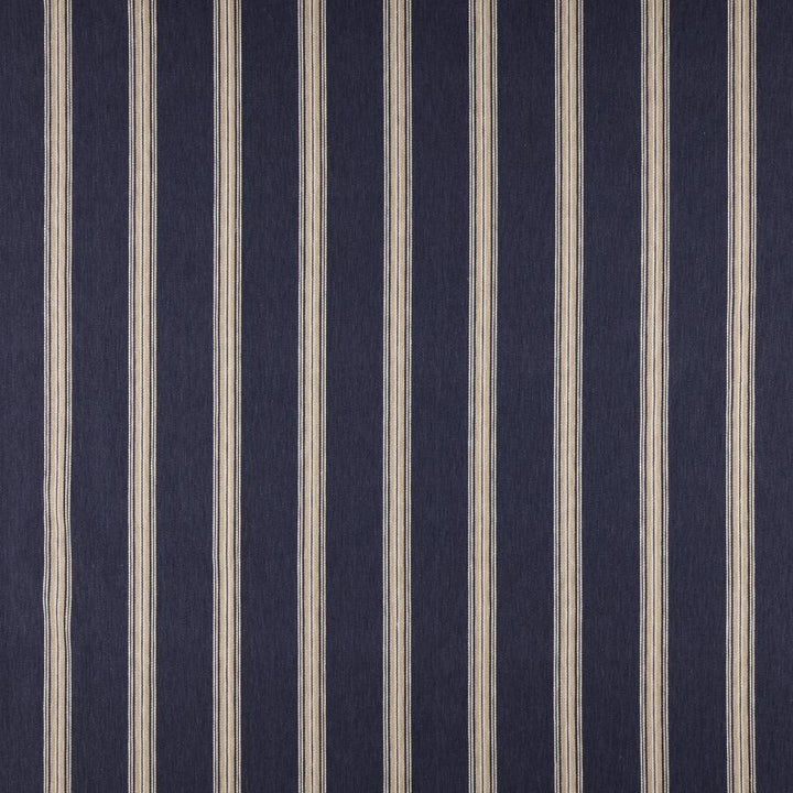 Ashford # 605 Navy by Maxwell Fabric Stripes & Checks Iii 63% COTTON
37% POLYESTER INDIA H-3.9" 56" - Fabric Carolina -