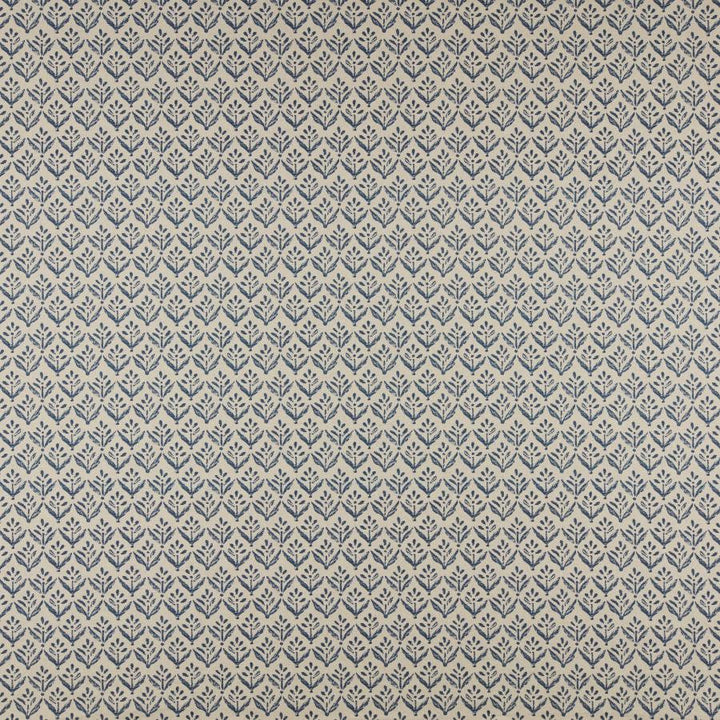 Aster # 555 Navy by Maxwell Designer Fabric Print Gallery Iii 85% COTTON
15% LINEN SPAIN V-2.9" H-3.5" 55" - Swanky Fabrics -
