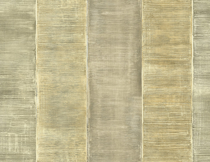 Kepler Stripe Antique Gold by Seabrook Wallpaper Avant Garde United States 60.75 20.87" 27" - Fabric Carolina -