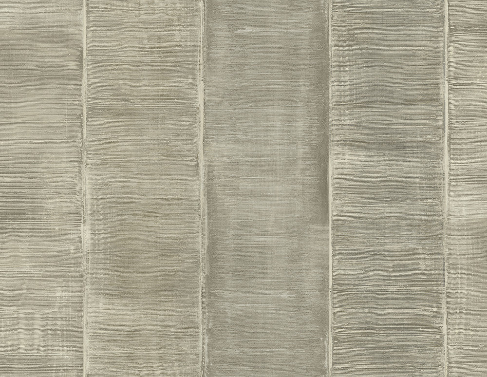 Kepler Stripe Silver by Seabrook Wallpaper Avant Garde United States 60.75 20.87" 27" - Fabric Carolina -