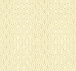 Curie Geo Gold and Off-White by Seabrook Wallpaper