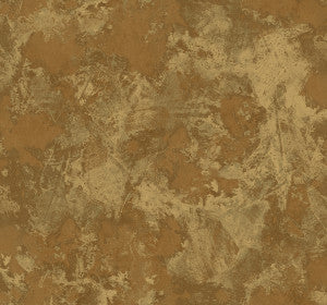 Newton Texture Metallic Gold and Tan by Seabrook Wallpaper