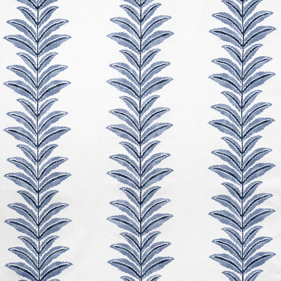 Alder # 529 Bluebell by Maxwell Designer Fabric Color Theory-Vol. X Twilight 59% COTTON 41% LINEN INDIA V-3" H-6.5" 54" - Swanky Fabrics -
