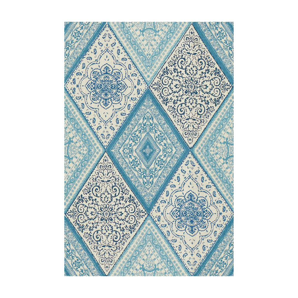 Avanash Aquamarine by Kravet Design Fabric CONSTANTINOPLE LINEN - 100% India LIGHT Horizontal: 18 and Vertical: 27 54 - Fabric Carolina -