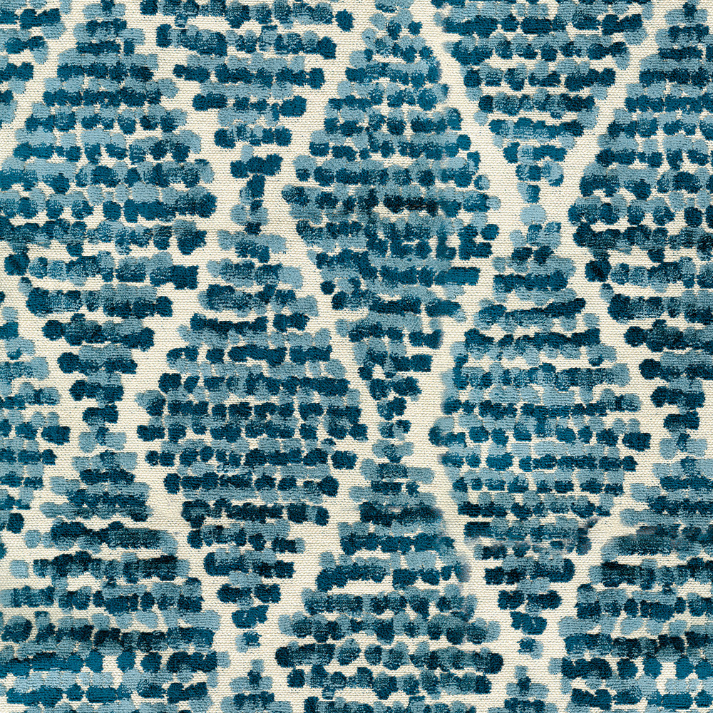 Avignon 36 Indigo by ABBEYSHEA Fabric 76% Rayon
24% Polyester CN 30,000 Double Rubs (Wyzenbeek) </p><p>Repeat: Horizontal: 13.7 in. (34.8 cm) up the roll and Vertical: 13.7 in. (34.8 cm) across the roll 56 in. (142 cm) - Fabric Carolina -