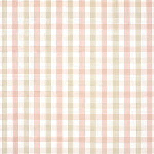 Saybrook Check Pink and Beige AW15149 by Anna French Fabric