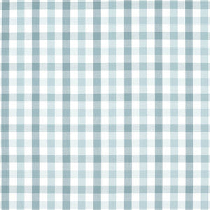 Saybrook Check Spa Blue AW15150 by Anna French Fabric