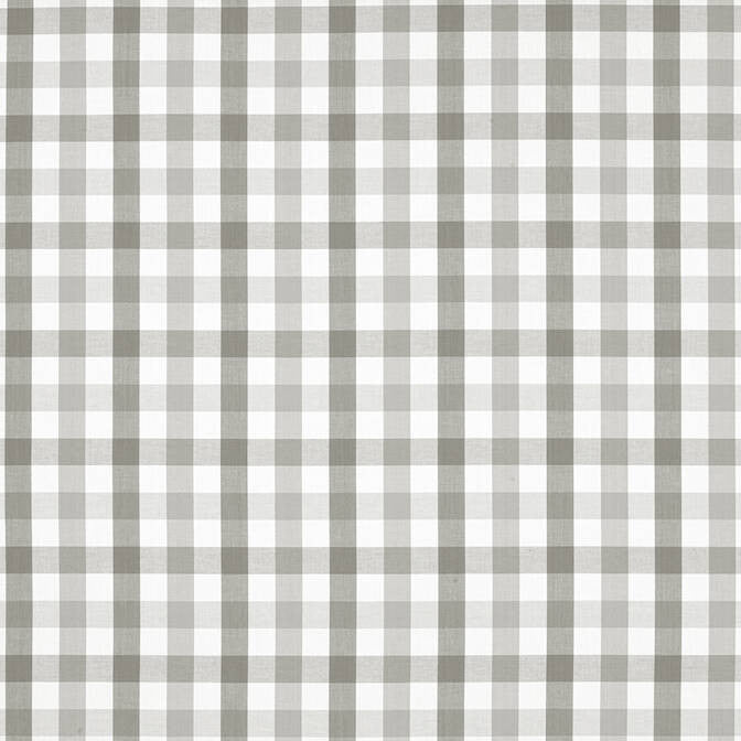 Saybrook Check Grey AW15152 by Anna French Fabric Anna French Fabric Saybrook Check Grey AW15152Fabric Antilles Fabric Book 100% Cotton INDIA </p><p>Repeat: V: 4 54 - Fabric Carolina -