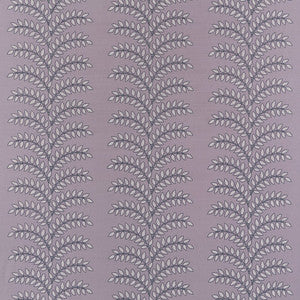 Frondescence Embroidery Lavender AW16100 by Thibaut Fabric