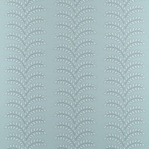Frondescence Embroidery Robin's Egg AW16102 by Thibaut Fabric