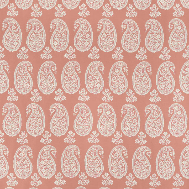 Campania Paisley Blush AW16107 by Thibaut Fabric Thibaut Fabric Campania Paisley Blush AW16107Fabric SOLEIL TEXTURES U.S.A </p><p>Repeat: H: 7 in (17.78 cm), V: 24.5 (62.23 cm) 54 in  (137.16 cm) - Fabric Carolina -