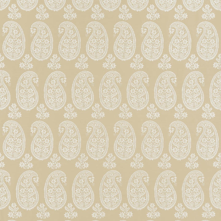 Campania Paisley Beige AW16111 by Thibaut Fabric Thibaut Fabric Campania Paisley Beige AW16111Fabric SOLEIL TEXTURES U.S.A </p><p>Repeat: H: 7 in (17.78 cm), V: 24.5 (62.23 cm) 54 in  (137.16 cm) - Fabric Carolina -