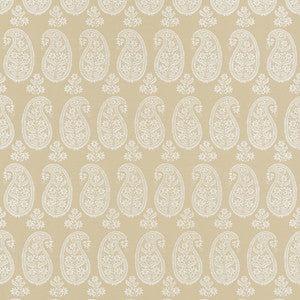 Campania Paisley Beige AW16111 By Thibaut Fabric